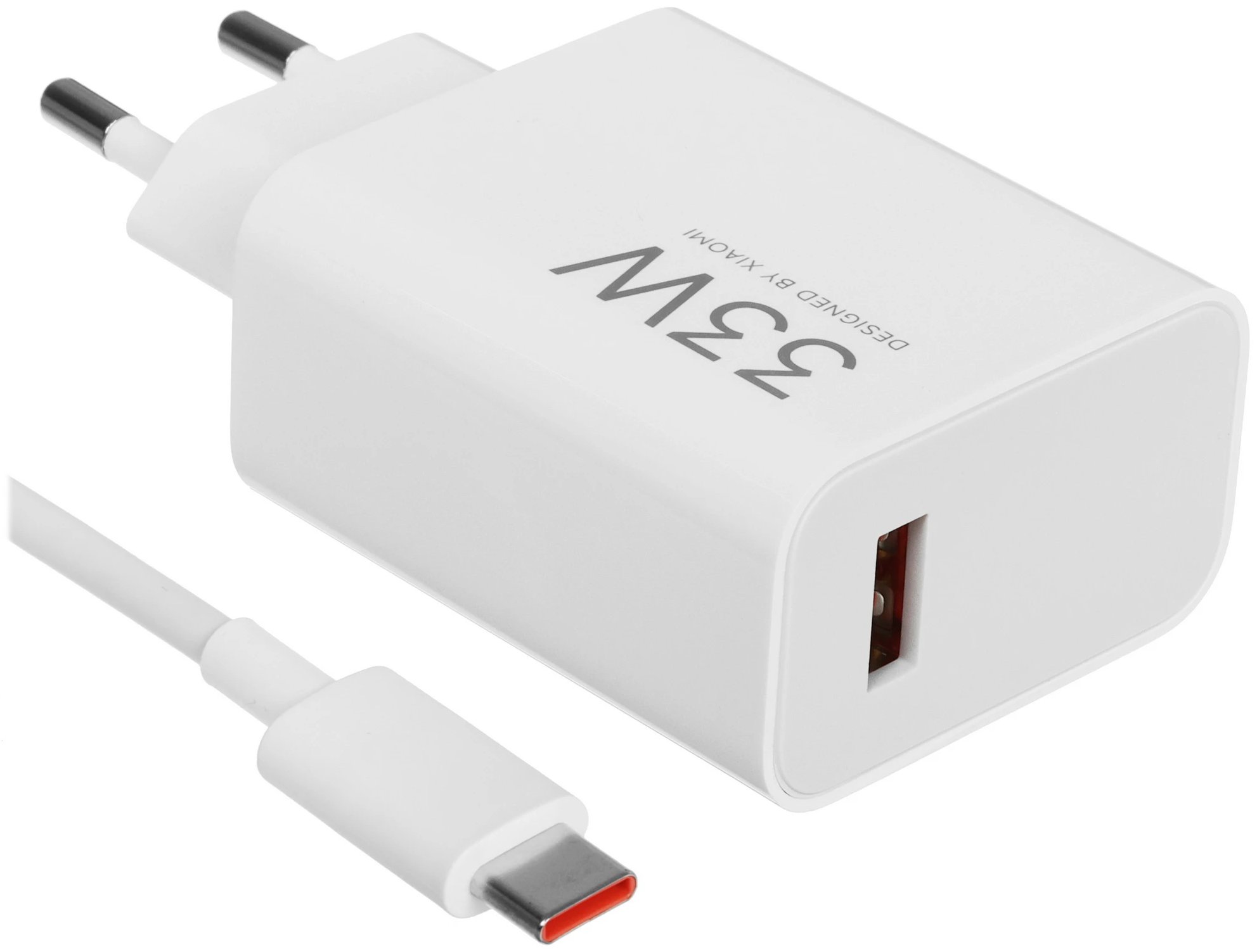 Адаптер питания Xiaomi 33W Charging Combo (Type-A) BHR9956EU